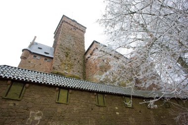 Haut-Königsbourg Kalesi, alsace, Fransa