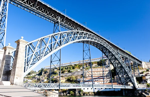Dom luis 桥，波尔图，葡萄牙 — 图库照片