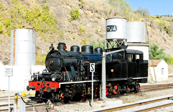 Locomotiva a vapore, Portogallo — Foto Stock