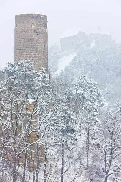 Castillo de Zebrak en invierno —  Fotos de Stock