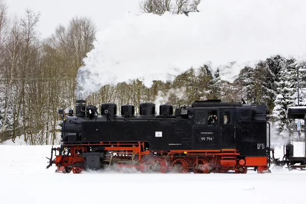 Dampflokomotive, Deutschland — Stockfoto