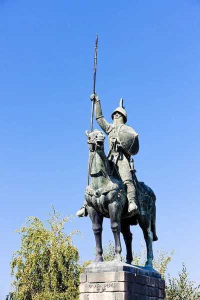 Statua di Vimara Peres, Porto, Portogallo — Foto Stock