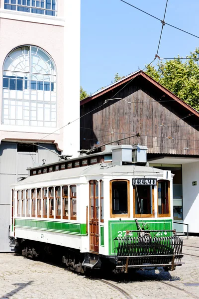 Museo del Tranvía en Oporto — Foto de Stock