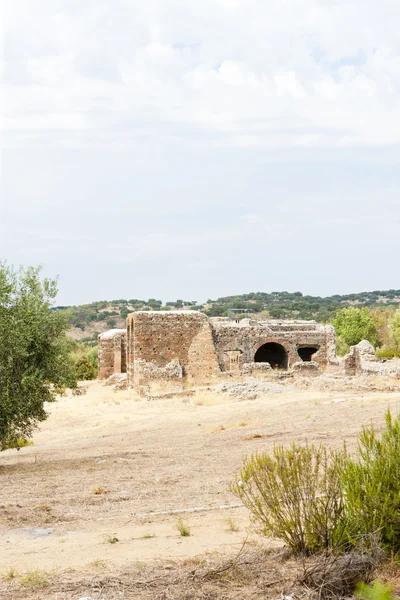 Ruins of Roman villa, Sao Cucufate — Stock Photo, Image