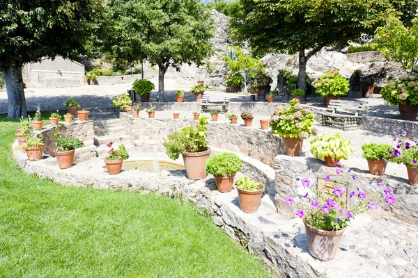 Garden in Marvao — Stock Photo, Image