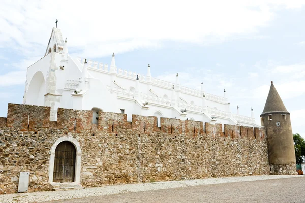Viana do alentejo hrad, alentejo, Portugalsko — Stock fotografie