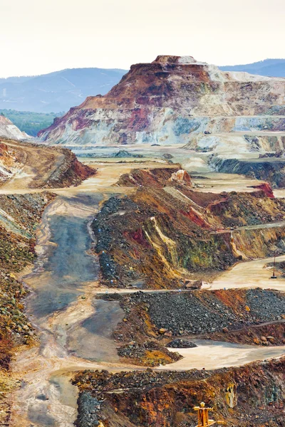 Měděný důl, Španělsko — Stock fotografie