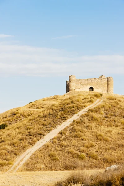 Castelo perto de Villar de la Encina, Castela-La Mancha, Espanha — Fotografia de Stock