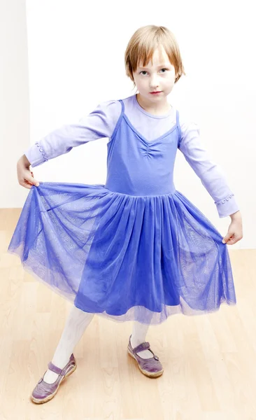 Dívka jako tanečník — Stock fotografie