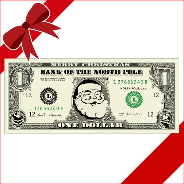 stock vector Vector Christmas Money