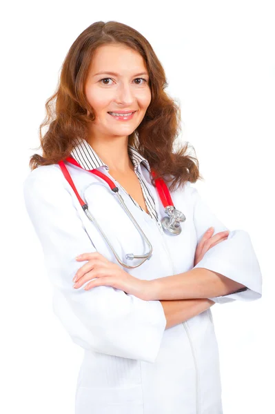 Jonge vrouw arts — Stockfoto