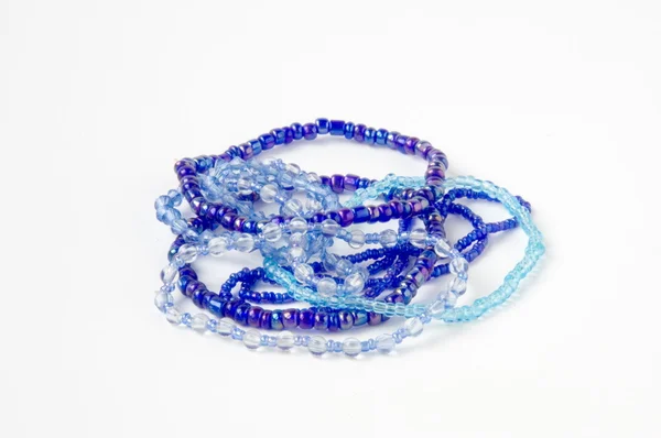 Blue azure bracelet — Stock Photo, Image