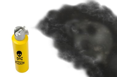 Cloud of poison clipart