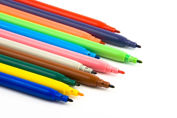 Bolígrafos de fibra —  Fotos de Stock