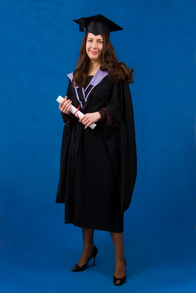 Houder van een master's degree — Stockfoto