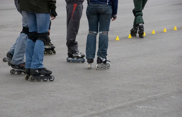滚轴溜冰 — 图库照片