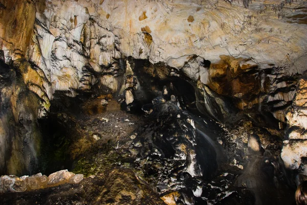 I en grotta — Stockfoto