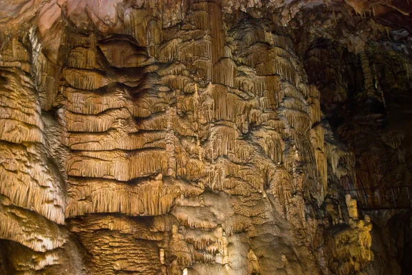 В печері — стокове фото