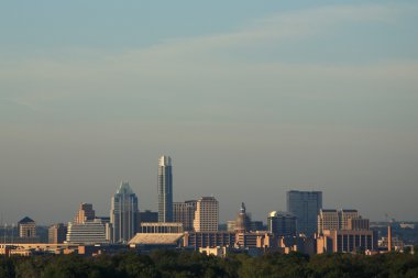 Austin Texas Skyline clipart