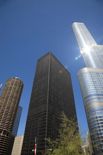 Chicago gökdelenler — Stok fotoğraf