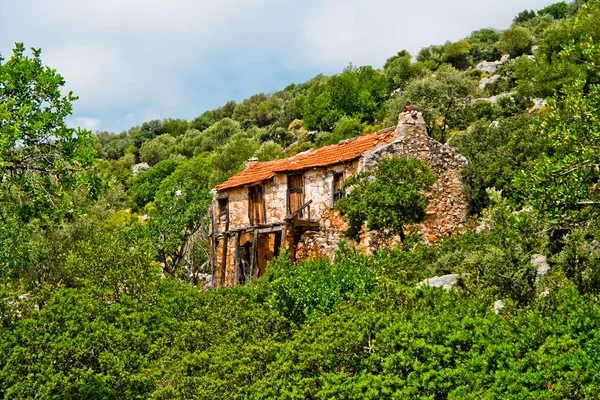 House in the mountains — Stock Photo, Image