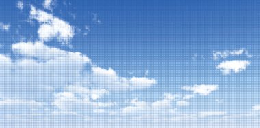 Sky scape. Vector illustration clipart