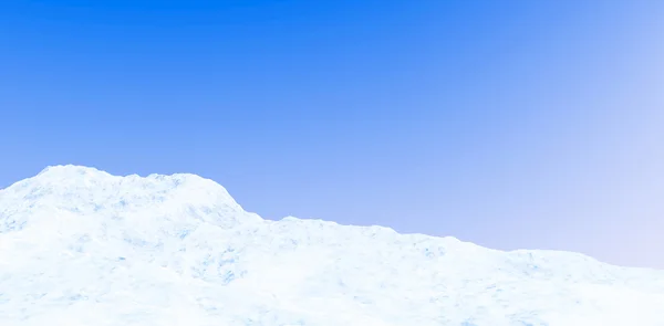 하얀 겨울 풍경 — 스톡 사진