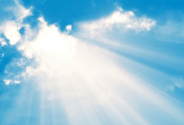 God rays clipart