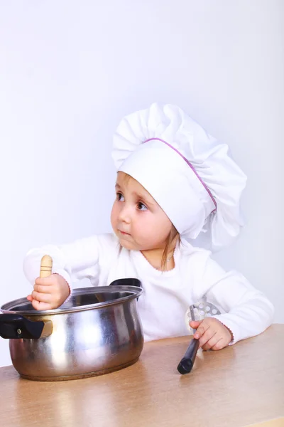 Aranyos kis cook — Stock Fotó