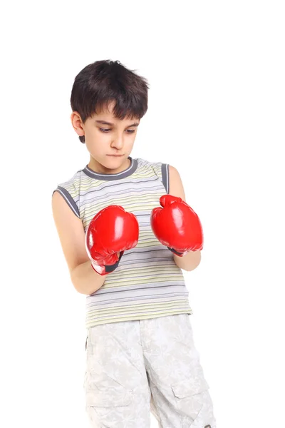 Mladý boxer — Stock fotografie