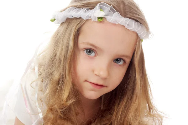 Милая маленькая принцесса — стоковое фото