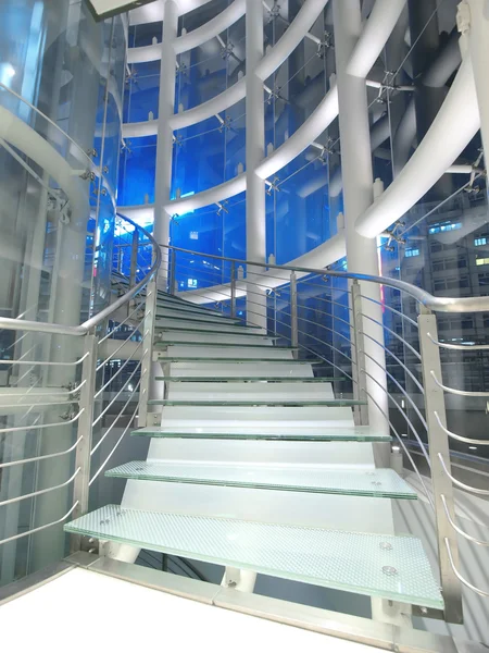 Escadaria Trasnparent — Fotografia de Stock