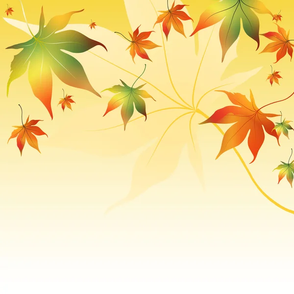 Piękne tło jesień — Wektor stockowy