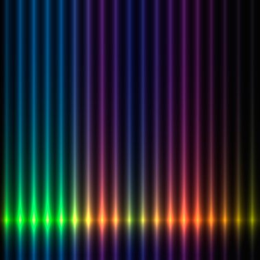 Colorful lights background clipart