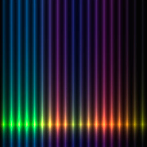 多彩的灯光背景 — 图库矢量图片