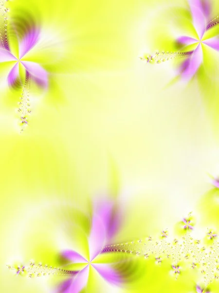 Abstracte bloemen — Stockfoto