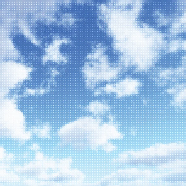Sky illustration bakgrund — Stock vektor