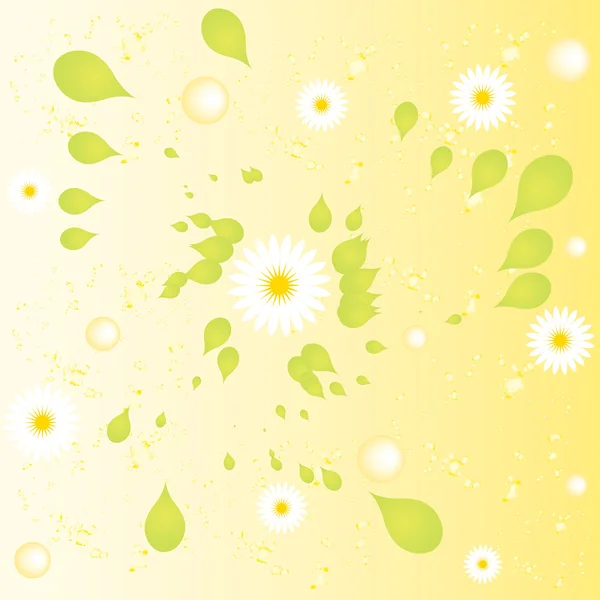 Floral pattern background — Stock Vector