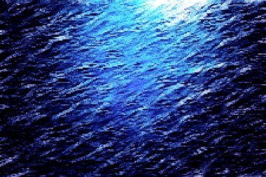 Light throw ocean depths clipart