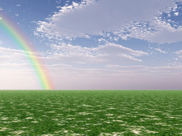 Hermoso arco iris — Foto de Stock