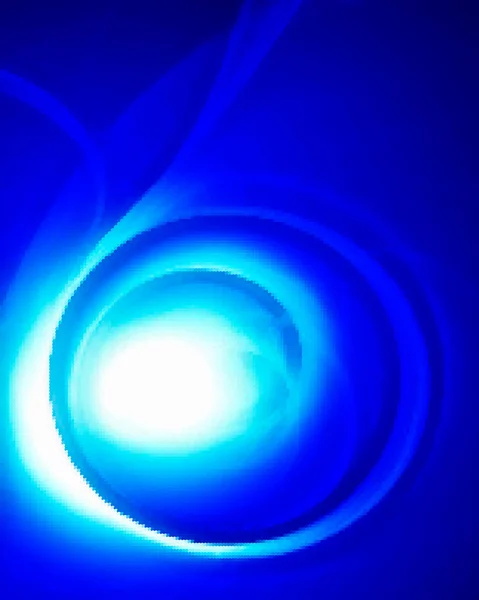 Blue energy swirl — Stock Vector