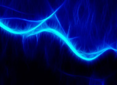 Abstract blue fire play clipart