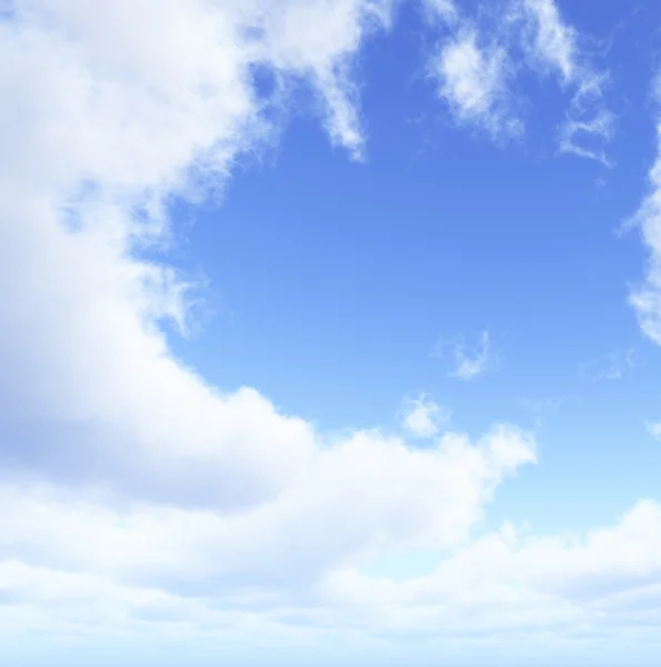Schöne Wolkenlandschaft — Stockfoto
