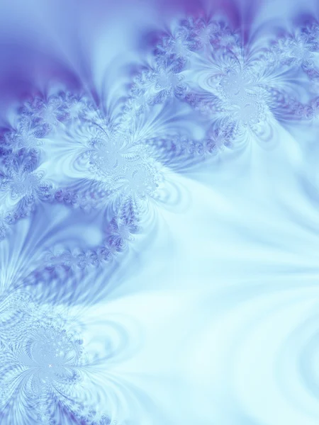 抽象的な氷シダ — ストック写真