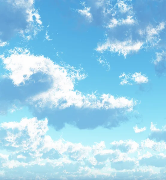 Bellissimo paesaggio nuvoloso — Foto Stock