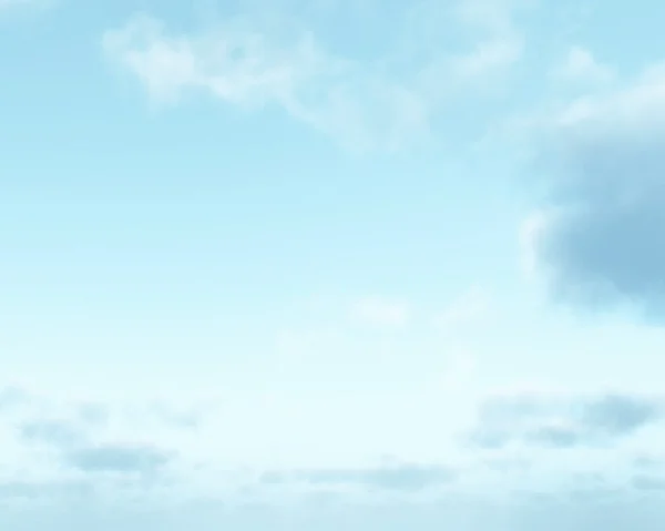Schönen Himmel Illustration Hintergrund — Stockvektor