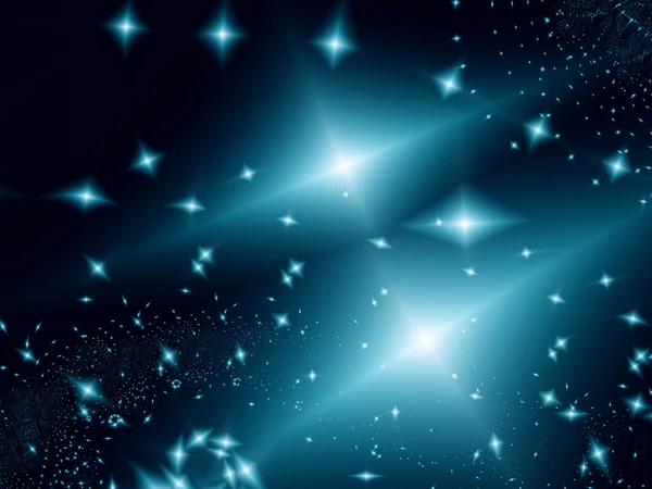 Абстрактные звёзды — стоковое фото