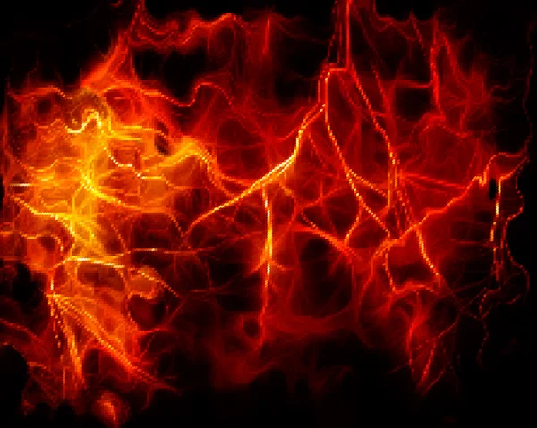 Abstrakt dimensjonerende brannbakgrunn – stockvektor