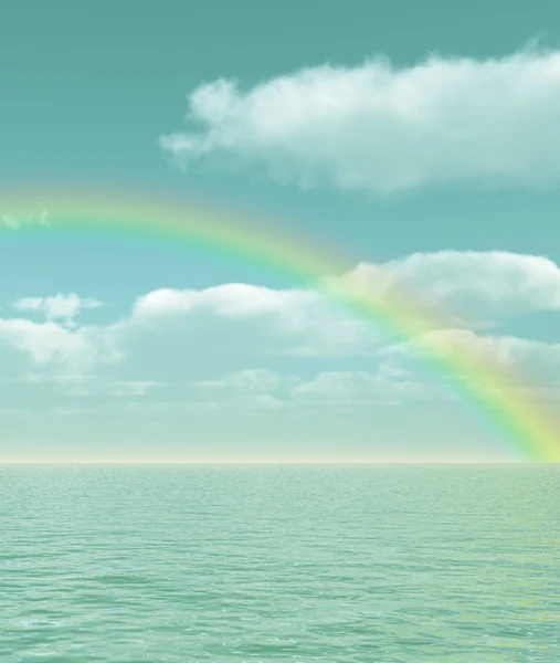 美丽的彩虹 — 图库照片
