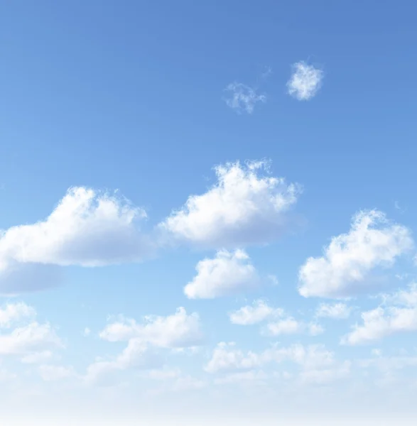 Schöne Wolkenlandschaft — Stockfoto